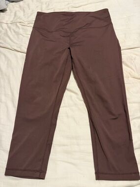 Zella Brown High-Rise Active Leggings